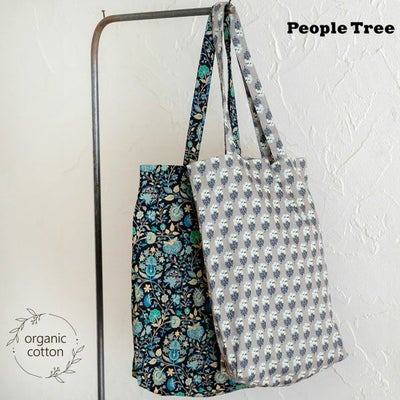 オーガニックコットン Ｖ＆Ａ トートバッグ