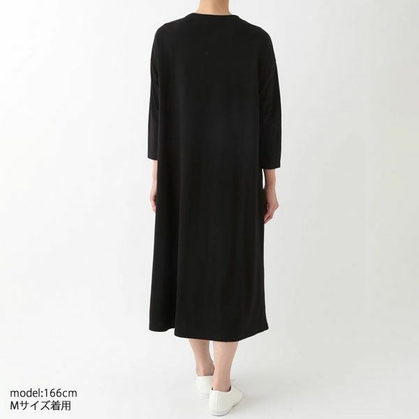 オーガニックコットン ワイドシルエットドレス