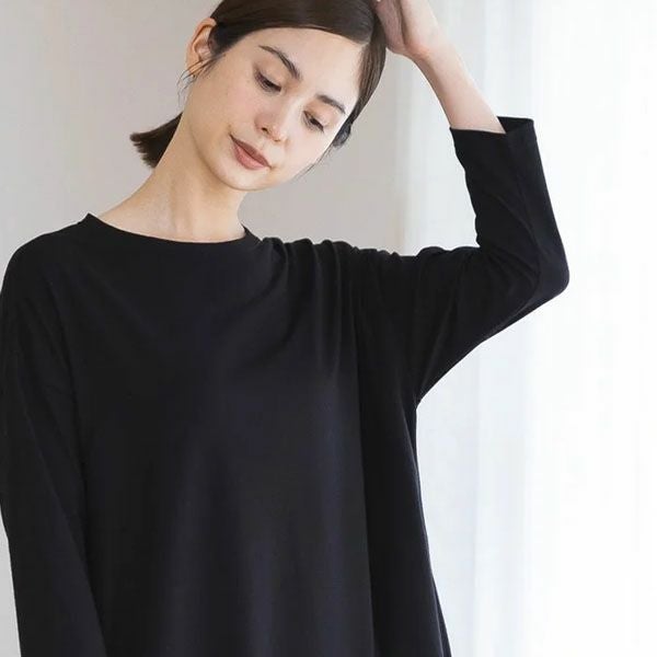 オーガニックコットン ワイドシルエットドレス