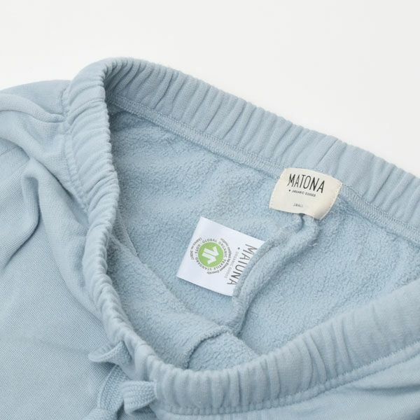 オーガニックコットン 裏起毛 トラックパンツ