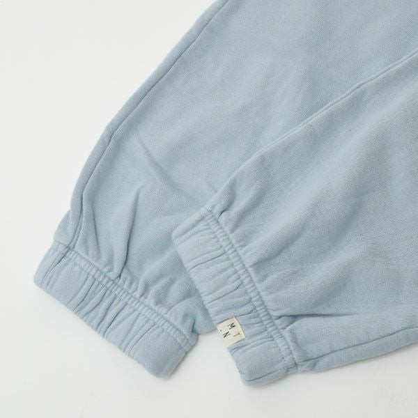 オーガニックコットン 裏起毛 トラックパンツ