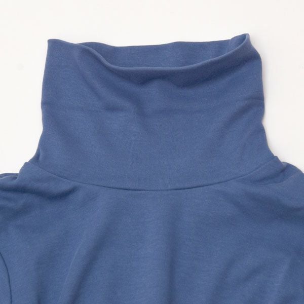 オーガニックコットン キッズ タートルネックシャツ