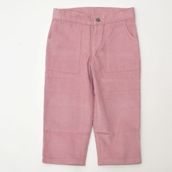 オーガニックコットン キッズ シンプル コーデュロイパンツ