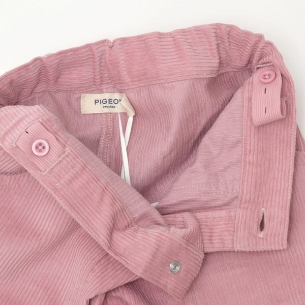 オーガニックコットン キッズ シンプル コーデュロイパンツ