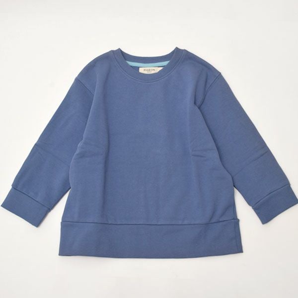オーガニックコットン キッズ 裏起毛スウェットシャツ