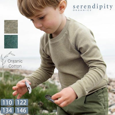 オーガニックコットン キッズ ラグランTシャツ