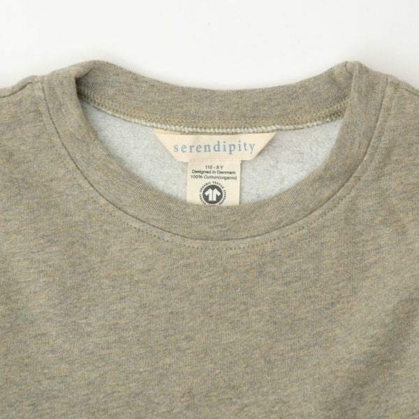 オーガニックコットン キッズ 裏起毛 スウェットシャツ