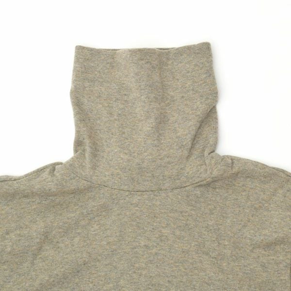 オーガニックコットン フライスタートルネック