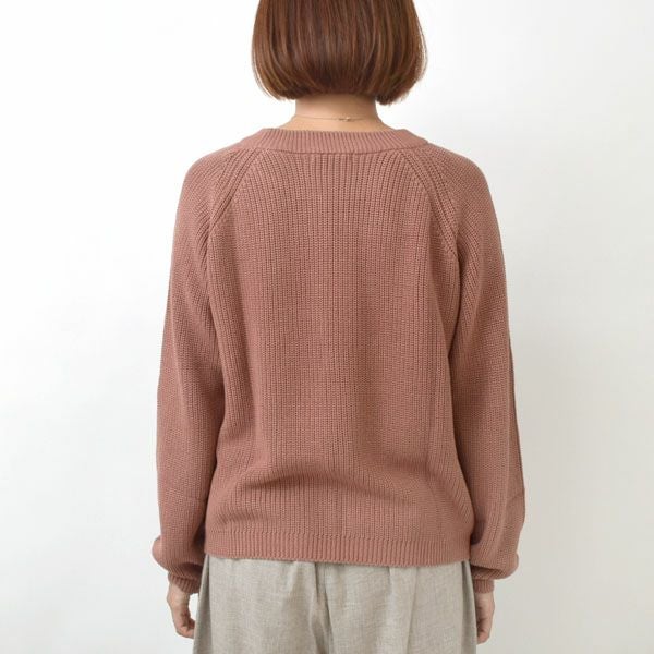 オーガニックコットン ブリオッシュニットセーター