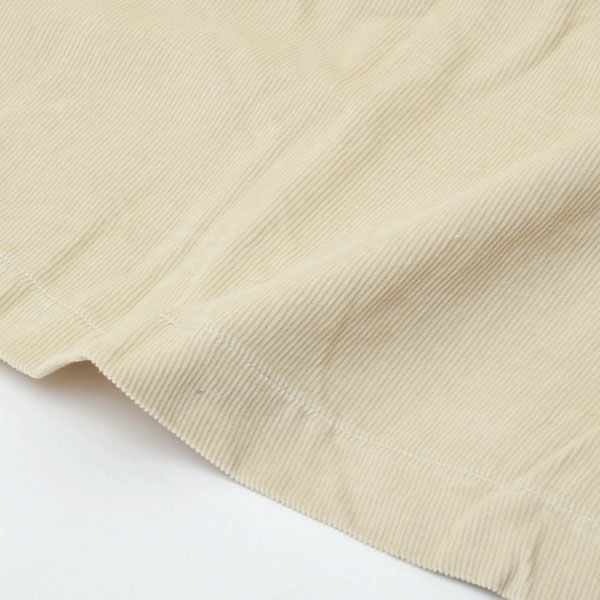 オーガニックコットン コーデュロイ ストレートパンツ