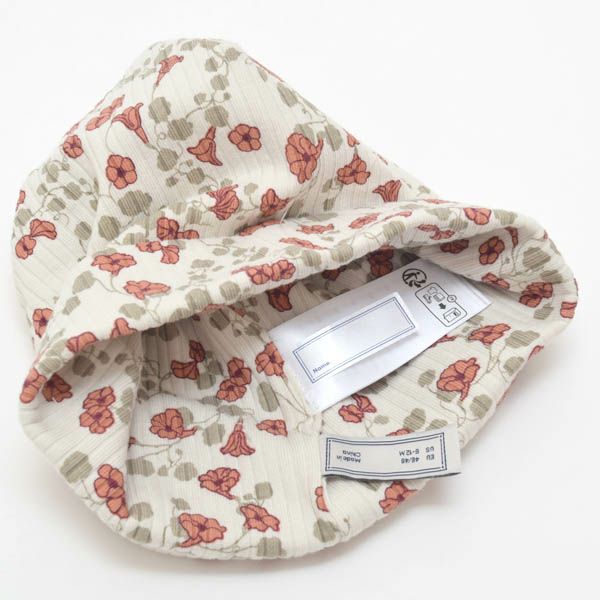 オーガニックコットン ベビー リブ ビーニー