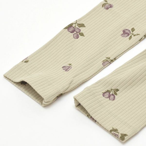 オーガニックコットン キッズ リブレギンス