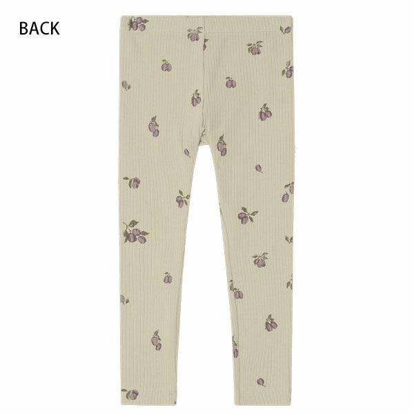 オーガニックコットン キッズ リブレギンス