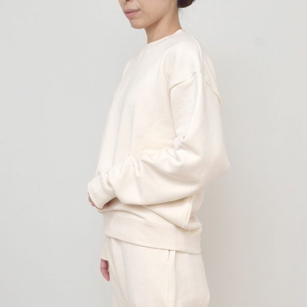 オーガニックコットン 裏毛プルオーバー