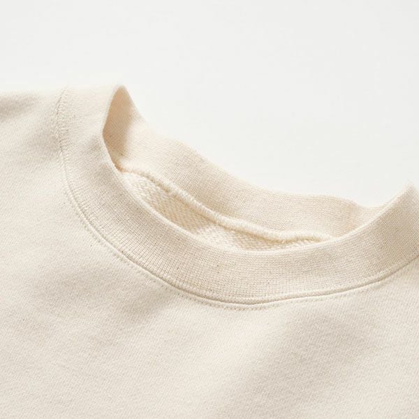 オーガニックコットン 裏毛プルオーバー