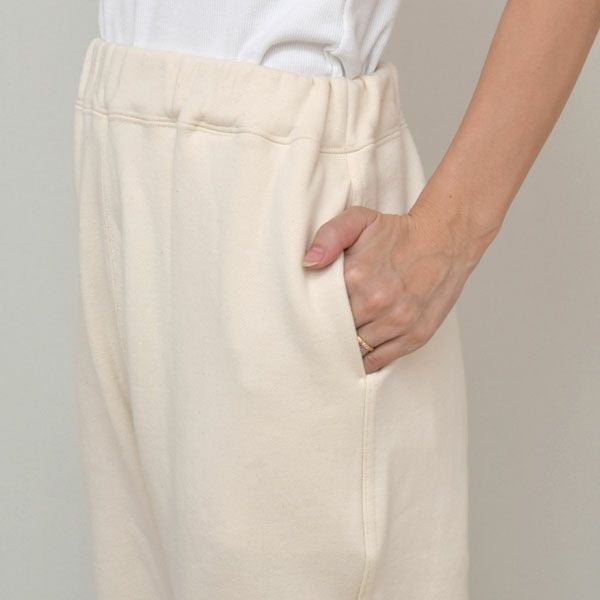 オーガニックコットン 裏毛パンツ