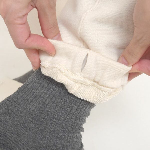 オーガニックコットン 裏毛パンツ