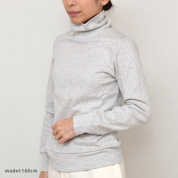 オーガニックコットン タートルネック スムースT(長袖)