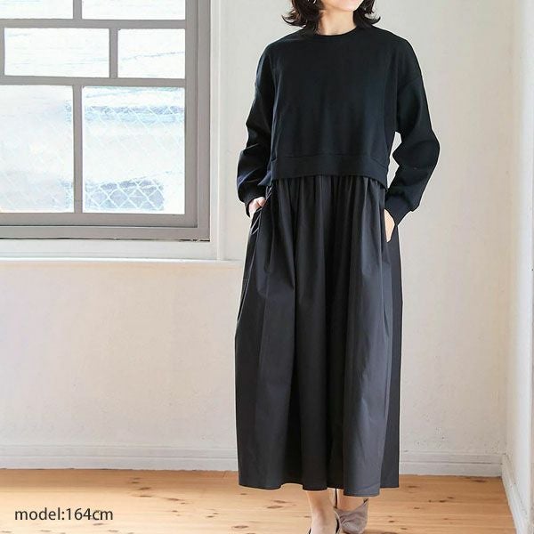 オーガニックコットン ドッキングワンピース