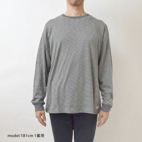 オーガニックコットン VERY SOFT BORDER LONG TEE