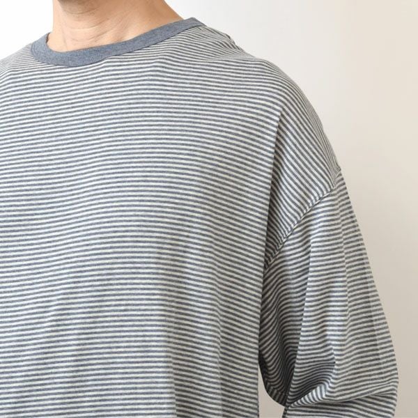 オーガニックコットン VERY SOFT BORDER LONG TEE