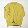 オーガニックコットン LINKING CREWNECK SWEATER