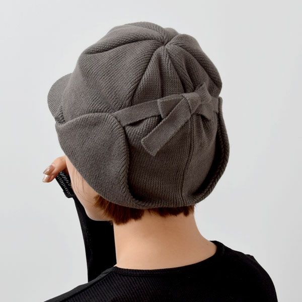 オーガニックコットン EARFLAP KNIT CAP | オーガニックコットンの