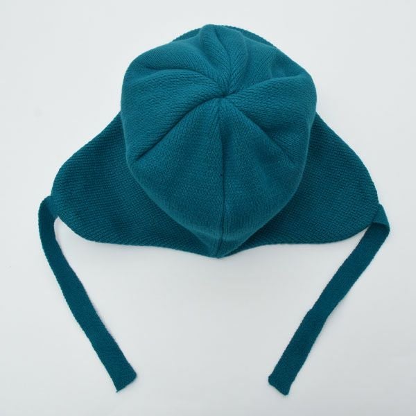 オーガニックコットン EARFLAP KNIT CAP