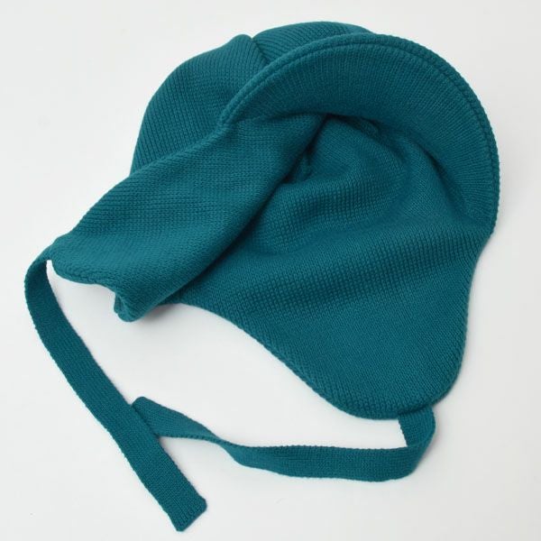 オーガニックコットン EARFLAP KNIT CAP