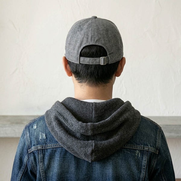 オーガニックコットン FLANNEL 5-PANEL CAP
