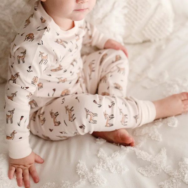 オーガニックコットン キッズパジャマ（長袖）