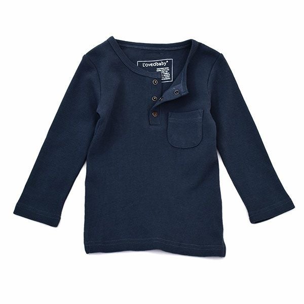 オーガニックコットン キッズ ヘンリー＆ジョガーセット