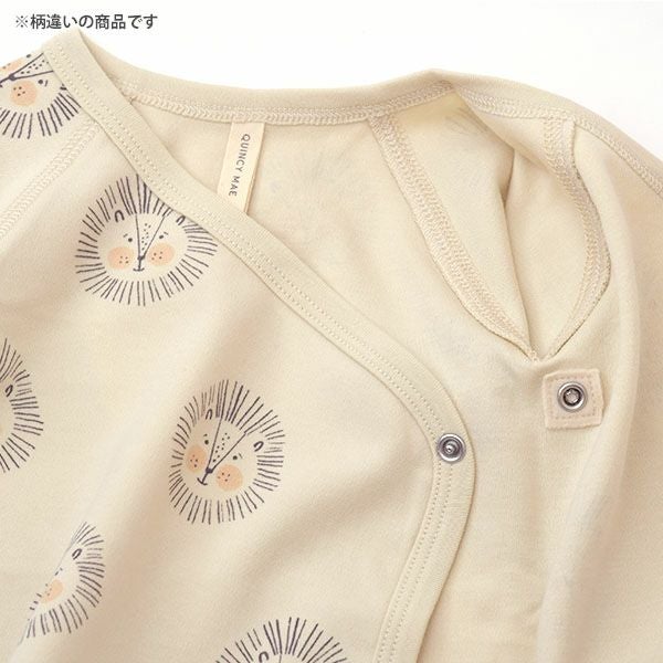 オーガニックコットン ベビー サイドスナップ ボディ（長袖）