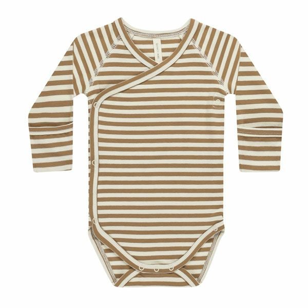 オーガニックコットン ベビー サイドスナップ ボディ（長袖）