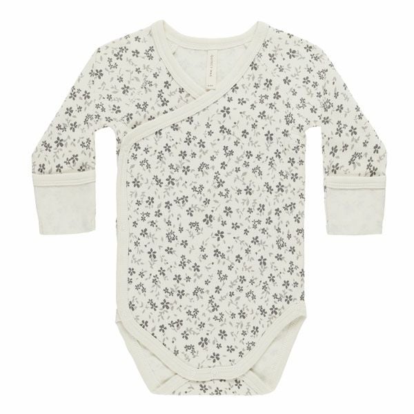 オーガニックコットン ベビー サイドスナップ ボディ（長袖）