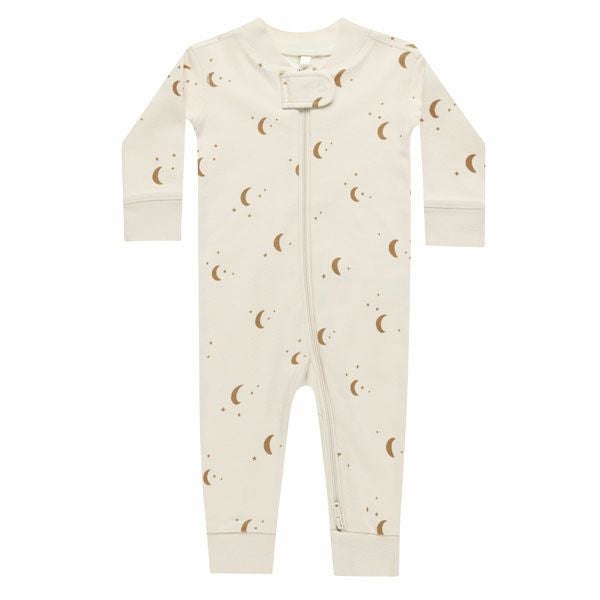 オーガニックコットン ベビー ジッパーカバーオール(長袖)