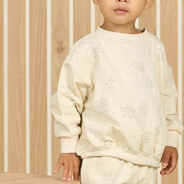 オーガニックコットン ベビー リラックス スウェットシャツ