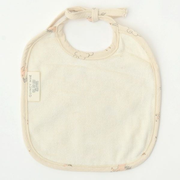 オーガニックコットン ベビー カーゼ＆パイルビブ 2枚セット