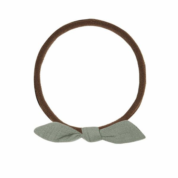 オーガニックコットン ベビー ガーゼ結び ヘアバンド