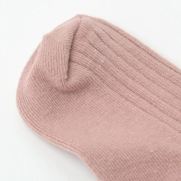 オーガニックコットン ベビー ソックス 2色組