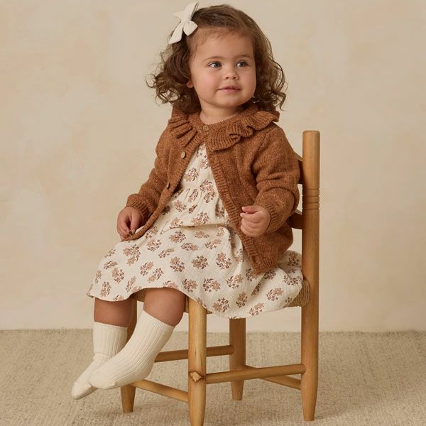 オーガニックコットン ベビー ソックス 2色組