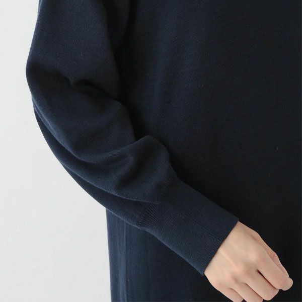 オーガニックコットン ニットシンプルワンピース