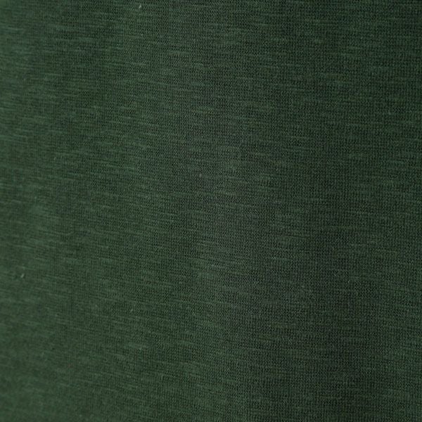 オーガニックコットン ストレッチスラブハイネックトップ