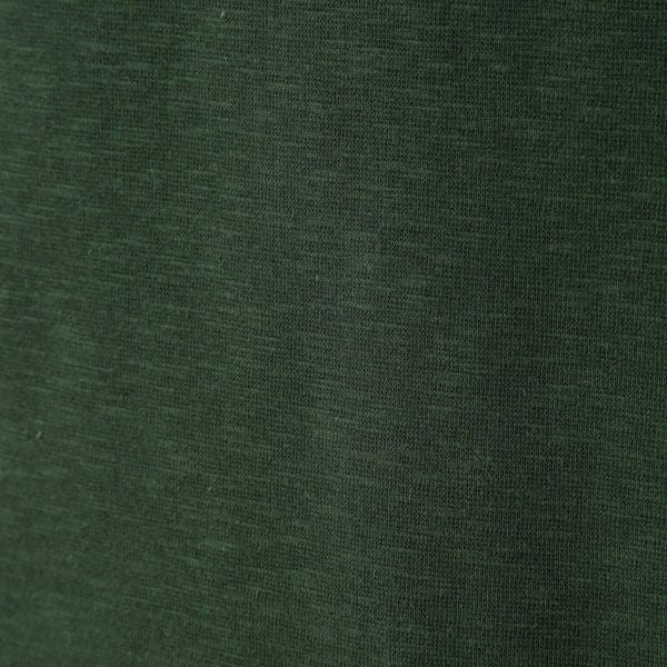 オーガニックコットン ストレッチスラブオフタートルワンピース