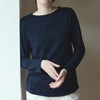オーガニックコットン ダブルガーゼ ボートネック