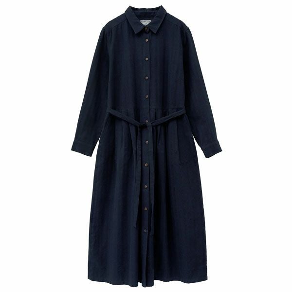 オーガニックコットン 手織りシーズンレスドレス