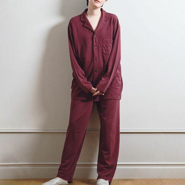 オーガニックコットン ダブルガーゼ 男女兼用パジャマ