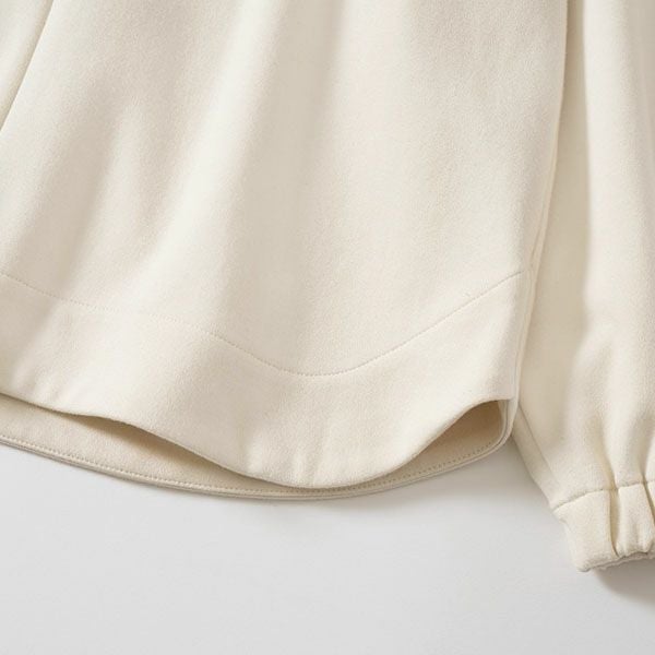 オーガニックコットン モクロディ キーネックプルオーバー