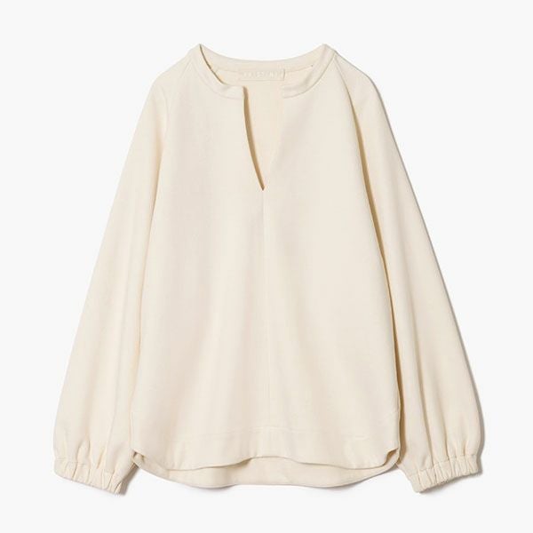 オーガニックコットン モクロディ キーネックプルオーバー