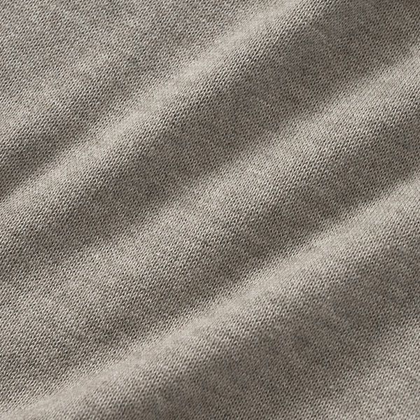 オーガニックコットン＆ヤク フォレストグレイ ニットパンツ